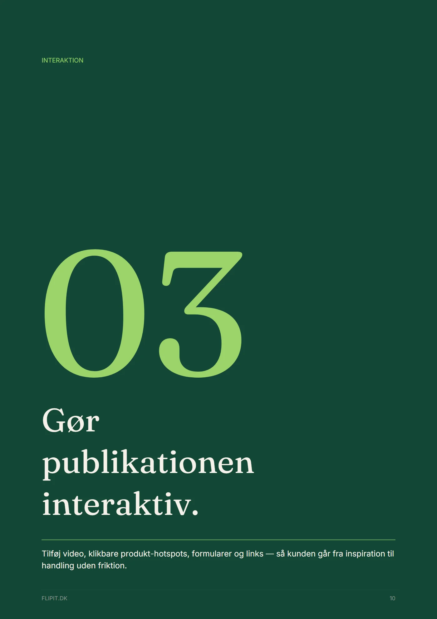 Side 10 af Introduktions brochure