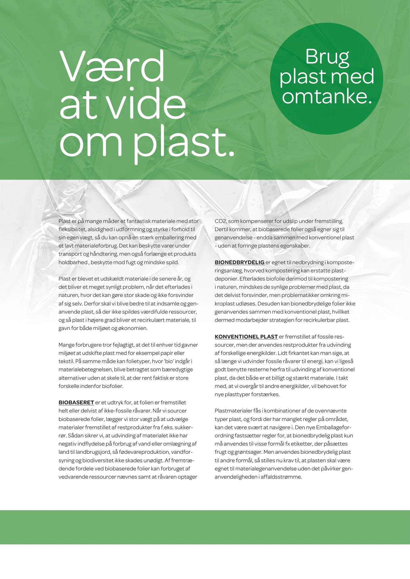 Side 44 af MC emballage A/S produktkatalog emballage & maskiner 2026