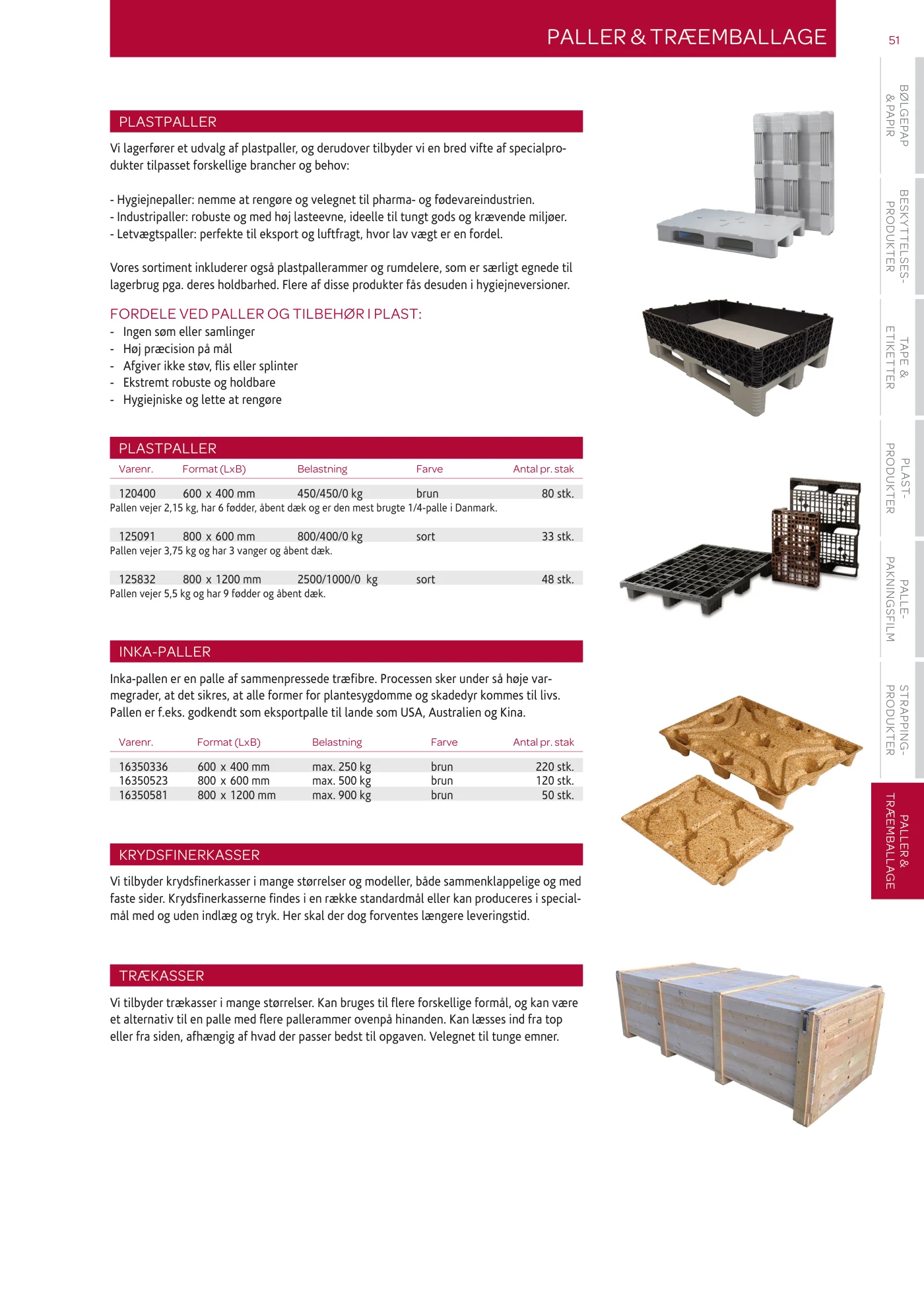 Side 51 af MC emballage A/S produktkatalog emballage & maskiner 2026