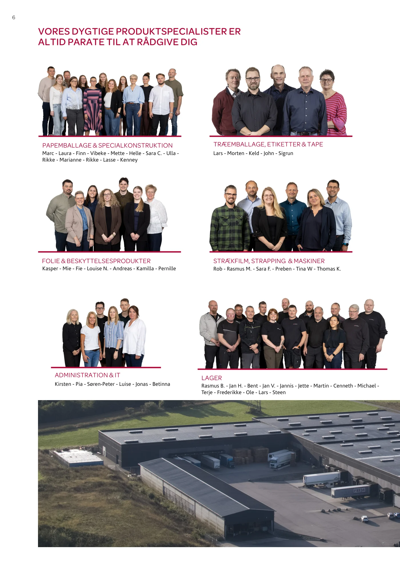 Side 6 af MC emballage A/S produktkatalog emballage & maskiner 2026