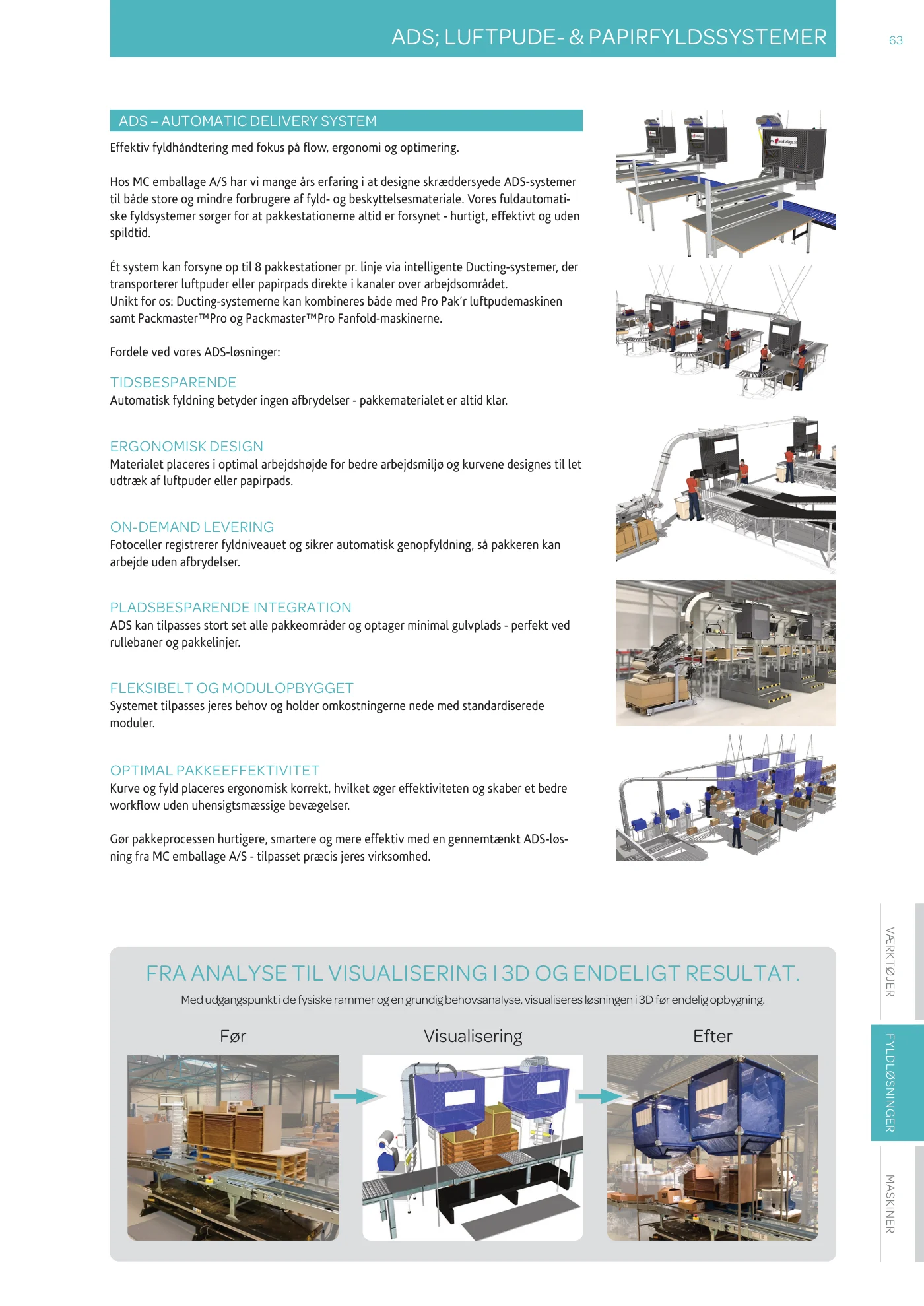 Side 63 af MC emballage A/S produktkatalog emballage & maskiner 2026