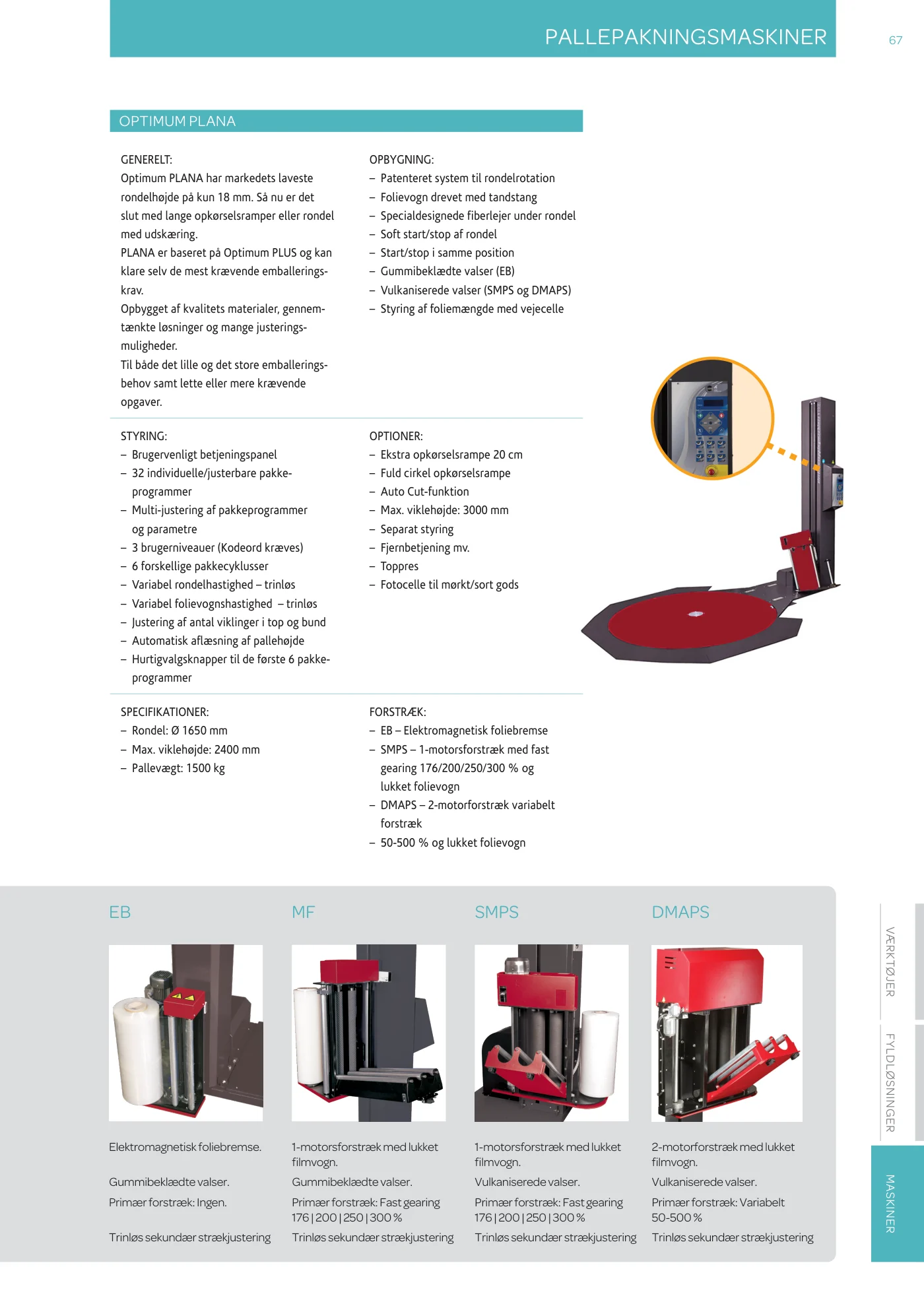 Side 67 af MC emballage A/S produktkatalog emballage & maskiner 2026