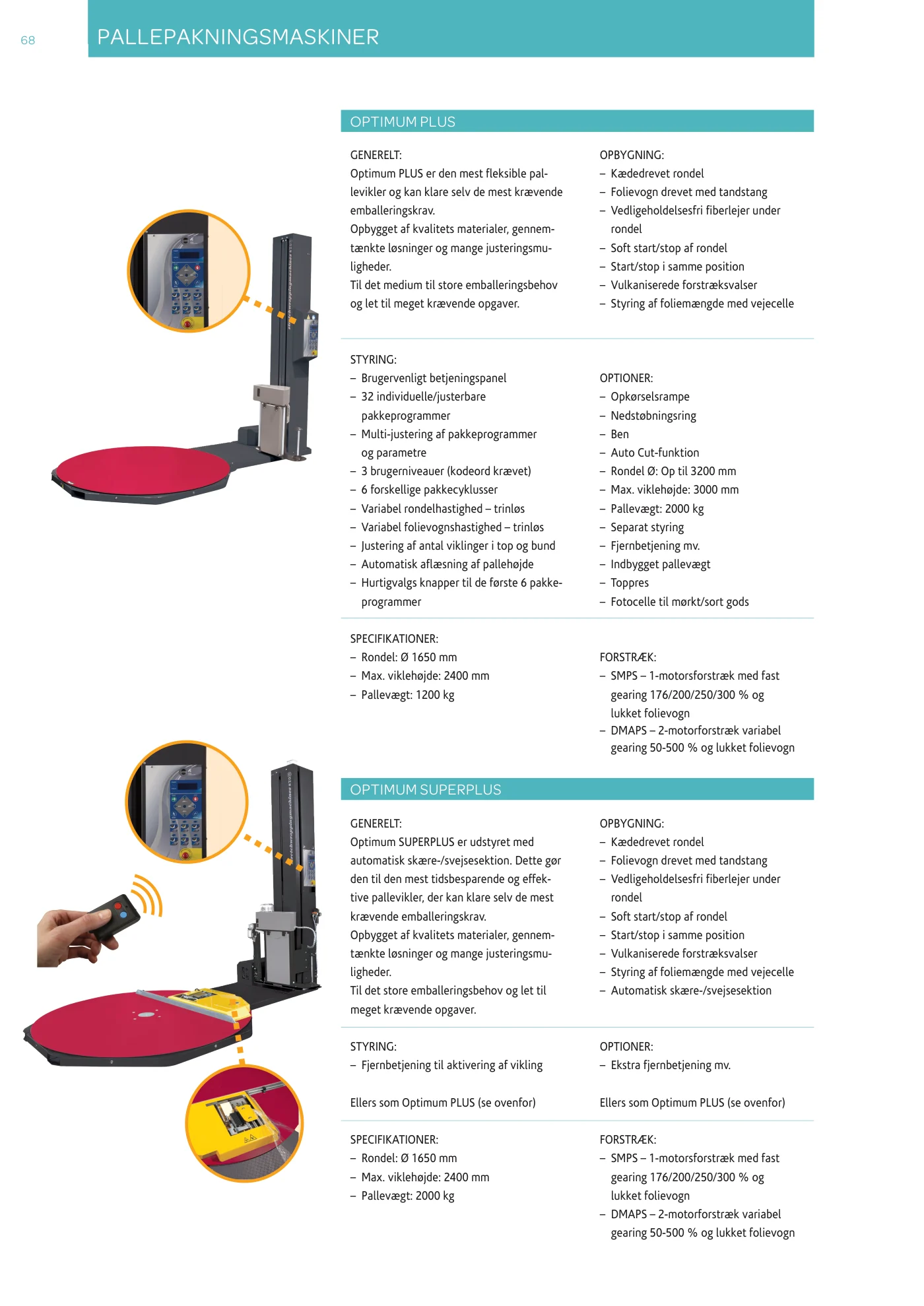 Side 68 af MC emballage A/S produktkatalog emballage & maskiner 2026