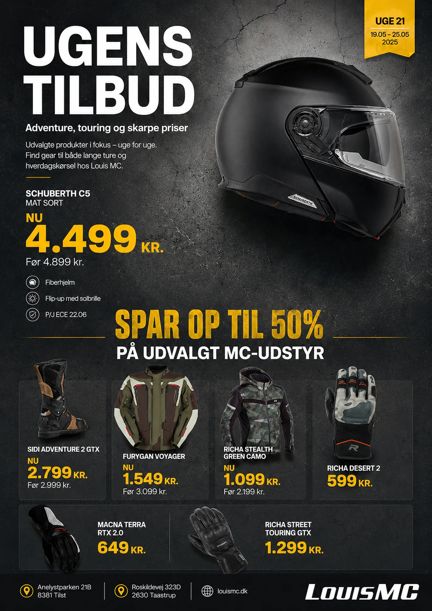 Side 1 af Ugens SPOT produkter - Louis MC